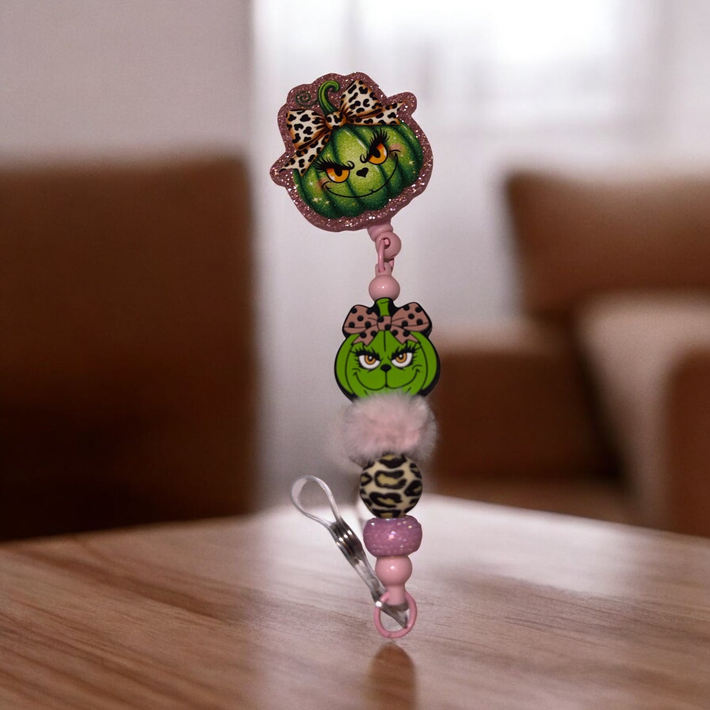 Grinch  Badge Reel